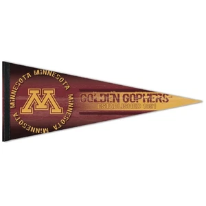 Minnesota Golden Gophers Logo Premium Pennant - Picture 1 of 1