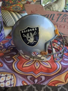 Oakland Raiders Las Vegas Raiders Professional Riddell Football Helmet Good... - Picture 1 of 24