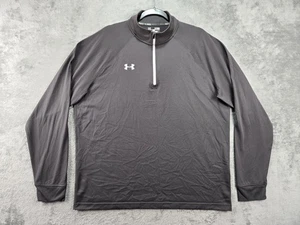 Under Armour Pullover Herren XL grau lose Heatgear 1/4 Zip Performance sportlich - Bild 1 von 23