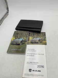 2016 RAM TRUCKS 1500/2500/3500 ORIGINAL FACTORY OWNER'S MANUAL GUIDE W/ CASE 16 - Picture 1 of 1