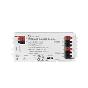 Controlador WLED ESP32 RGB RGBW cableado simple hágalo usted mismo efectos de iluminación 4036 - Imagen 1 de 10