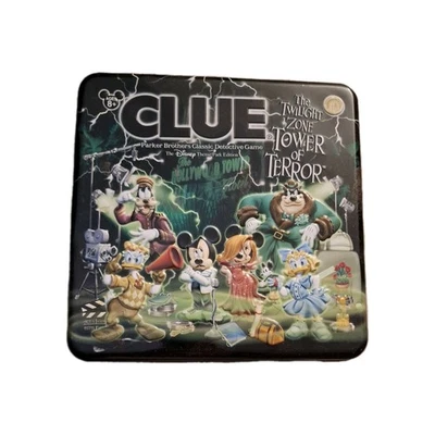 2007 Disney Clue The Twilight Zone Tower Of Terror Board Game Complete  - Image 1 of 4