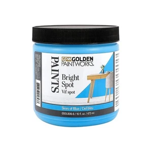 Golden Paintworks punto luminoso | CIELI DI BLU - blu | vernice 16 oz - Foto 1 di 4