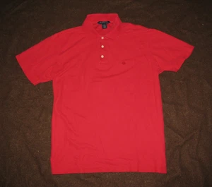 Men's (M) BROOKS BROTHERS Red Logo Mesh Polo Shirt - Picture 1 of 3