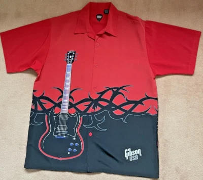 Gibson Tour Ware By Dragonfly Mens  Shirt Size XL - Image 1 of 4