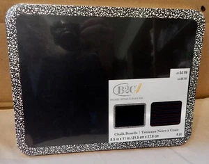 Chalk Boards 8 1/2" x 11" Teachers For Kids 4pc B2C Michaels 250A - Picture 1 of 3