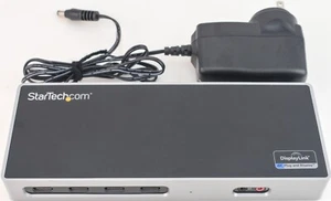 Estación de Acoplamiento Universal Doble 4K StarTech DK30A2DH USB Tipo C con Adaptador de CA - Imagen 1 de 5