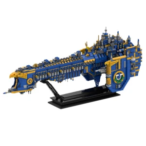Gloriana Class Battleship Flagship Spaceship with Stand 4906 Pieces MOC Build - Picture 1 of 5