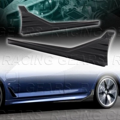 FALDA LATERAL NEGRA ESTILO MP 30.6" DIVISORES BASCULANTES ALAS WINGLET DIFUSOR CANARD Foto 1 de 4