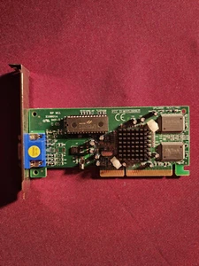 Nvidia TNT2 Vanta LT 8MB AGP Video Card VGA - READ - Picture 1 of 3