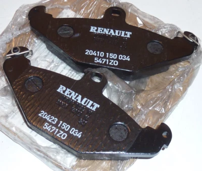 LOT 2 plaquettes de frein brake RENAULT 20410 150 034 textar 7701203726 - Photo 1/4