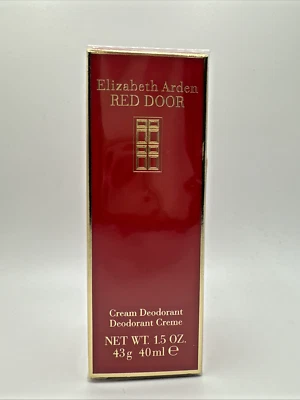 Elizabeth Arden Red Door Feminino 1,5 oz Creme Desodorante Nova Caixa Selada - Imagem 1 de 3