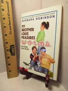 My Brother Louis Measures Worms Barbara Robinson - Picture 1 of 1