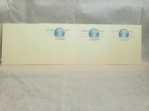US Postal Card 1972 John Hanson 6c Stamped Scott #UX64 (Unused Set of 3) - Picture 1 of 1