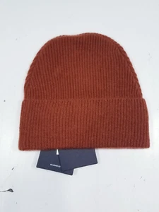 Naadam Kid's Cashmere Beanie Rust sz M/L - Picture 1 of 5