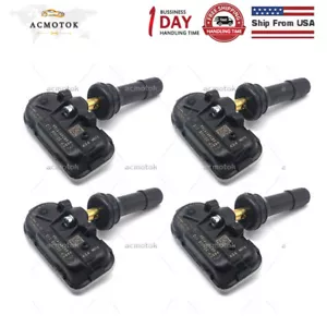 4 PCS NEW TPMS Tire Pressure Monitor Sensor For 2014-2016 Dodge Jeep Ram - Picture 1 of 6
