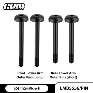 GPM Carbon Steel Front And Rear Lower Arm Outer Pins LOSI 1/24 Micro-B / Micro-T - Picture 1 of 2