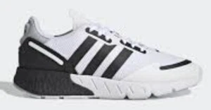 adidas ZX 1K Boost Gr 38 Weiß/Schwarz - Picture 1 of 5