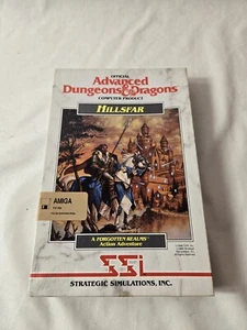 Advanced Dungeons & Dragons: Hillsfar - Commodore Amiga, Complete Very Rare 1989 - Picture 1 of 8