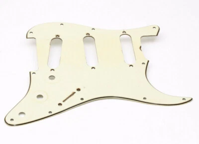 ART OF AGING Aged ST-64'Vintage Bevel Smoked Green Guard fits Fender Strat®US/Vint.Mex Ser.