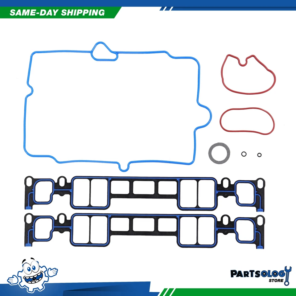 Прокладка впускного коллектора DNJ IG3104 для 96–02 Chevrolet C1500 5,0 л V8 OHV 16 В - Изображение 1 из 1