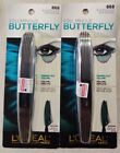 L'Oreal Voluminous Butterfly Fanned Out Volume Mascara Blackest Blk 868 Lot of 2