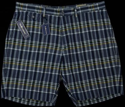 Pantalones Cortos Para Hombre POLO RALPH LAUREN Gris Gris Azul Madrás a Cuadros 38 NUEVO CON ETIQUETAS ¡¡NUEVO LO ÚLTIMO!!! Foto 1 de 4