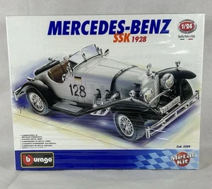 Burgos 1/24 Mercedes Benz SSK 1928 Cod 5509 Metal Kit New Sealed Box. (H) - Picture 1 of 4