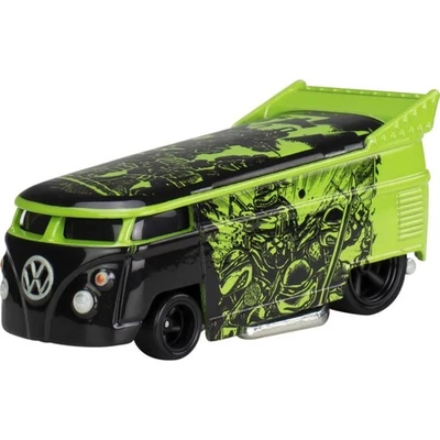 Tartarughe Ninja TMNT Modello VW DRAG BUS 1:64 8cm Hot Wheels HVJ46 - Immagine 1 di 4