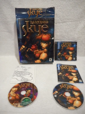 Darkened Skye (PC, 2002) - Big Box with Map, Manual, and Game - Image 1 of 3