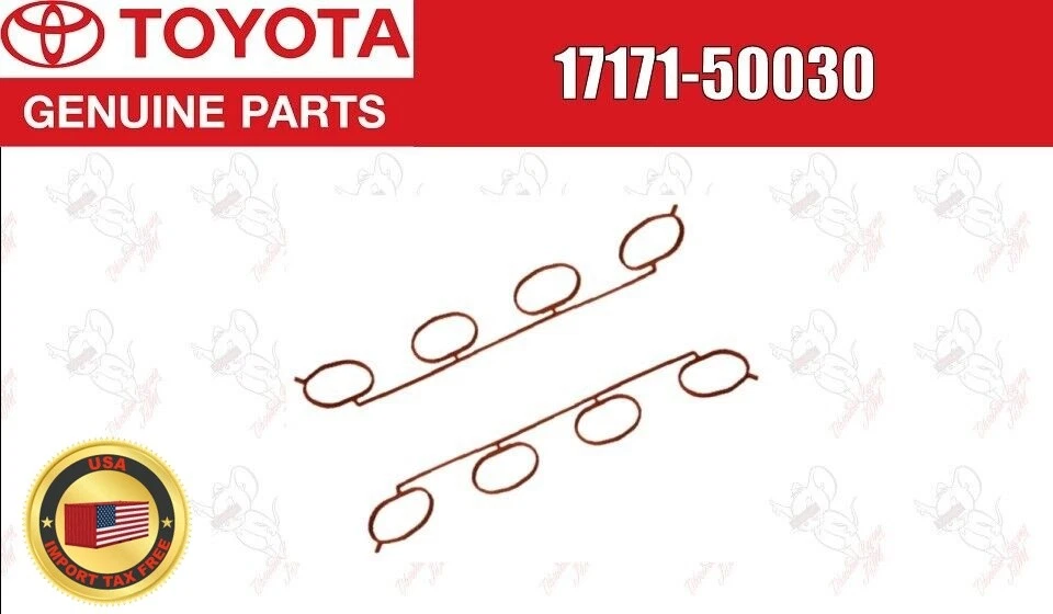 Junta de colector de admisión inferior Toyota OEM 17171-50030 para SEQUOIA LEXUS GX470 Foto 1 de 4