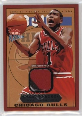 2003-04 Fleer Platinum Name Plates /323 Jamal Crawford #NP/JC - Image 1 of 2