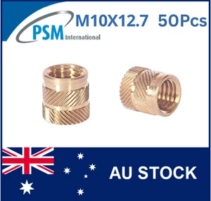 INSERTO PARA PLÁSTICO M10 X 12.7 SONIC-LOK LATÓN PSM05748 - Imagen 1 de 8