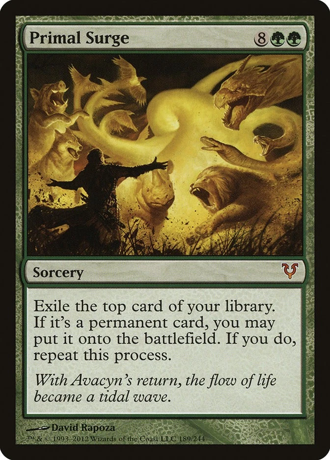 MTG Primal Surge  - Avacyn Restored #189 - Image 1 of 1