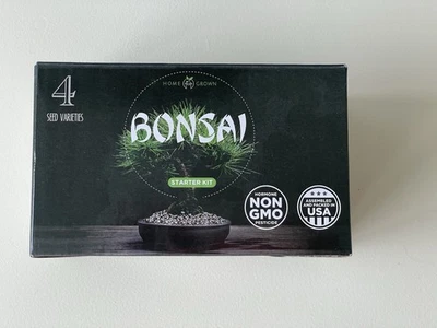 Bonsai Tree Kit Grow Your Own Bonsai Trees Starter Kit Gardening Plant Gift USA - Image 1 of 4