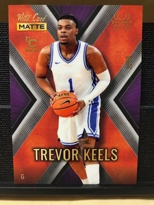 2022 Wild Card Matte Trevor Keels (RC) X-Plode Chase #MXP-39 Duke, SSP 2/10 Mint - Picture 1 of 12