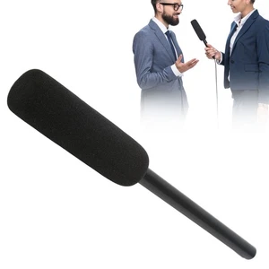 Plastic Fake Microphone Prop Toy Realistic Prop For Stage Costume Prop Birth NEW - Imagen 1 de 12
