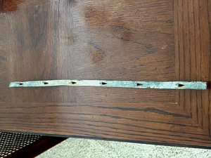 Rare Antique Brinkerhoff's Brink's Strip with Punched Out Barbs Barbed Wire - Picture 1 of 8