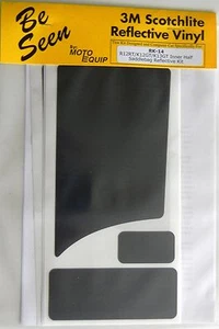 Kit de cinta reflectante 3M bolsa interior media lateral para BMW K12GT 06+ K13GT R12RT 05-13 - Imagen 1 de 3