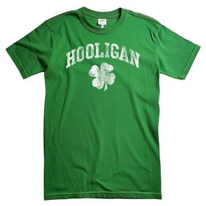 Hooligan Trébol Día de San Patricio Camiseta Para Hombre y Mujer Camisa Top - Imagen 1 de 9
