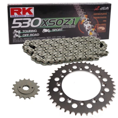 链条套装本田 CB 400 F 1989 链条 RK 525 XSO 104 开放式 15/41 — 第 1/4 张图片