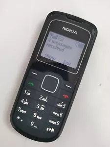 Nokia 1202 - Black (Unlocked) Cellular Phone English Arabic Russian Hebrew - Picture 1 of 12
