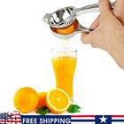 Stainless Steel Lemon Squeezer Orange Lime Juicer Hand Press Tool