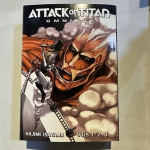 Omnibus 1 (Volumes 1-3) Attack On Titan Manga - Picture 1 of 3