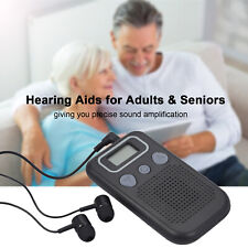 1x Przenośny cyfrowy wzmacniacz dźwięku do aparatów słuchowych dla osób starszych