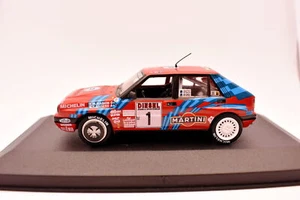 Modellino auto rally scala 1:43 Lancia Delta IXO diecast modellismo statico asta - Foto 1 di 4