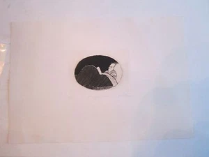 "BEDFELLOW" ENGRAVING BY PLOTHER? 2/50 - SIGNED - 7 1/2" X 11" - A-1 - Picture 1 of 5