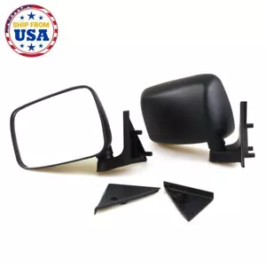 Par de espejos retrovisores puerta MAZDA SERIE B2000 2200 B2600 aptos para 1985-1998 LH RH - Imagen 1 de 6