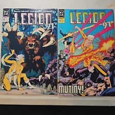 Lot Of 2 L.E.G.I.O.N. '91 DC Comics #25, #33 Bagged And Boarded