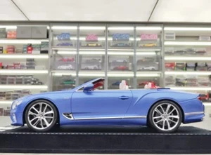 Bentley Continental GTC Speed Edition (Gloss Blue) [H&H] 1:18 scale - Picture 1 of 9